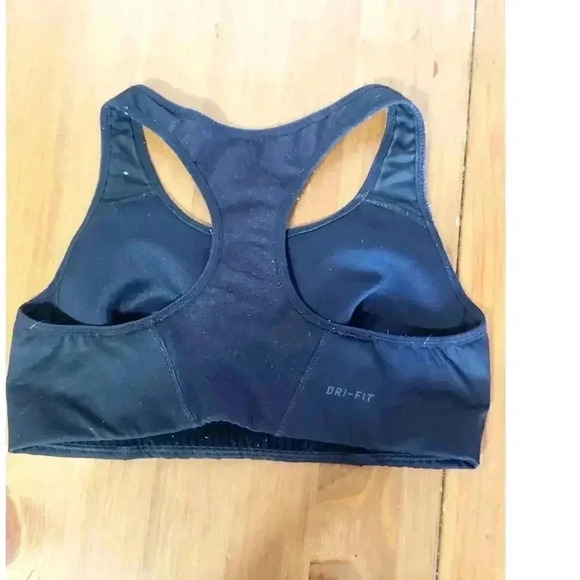 Nike Dry Fit Sports Bra black size small - Picture 3 of 4